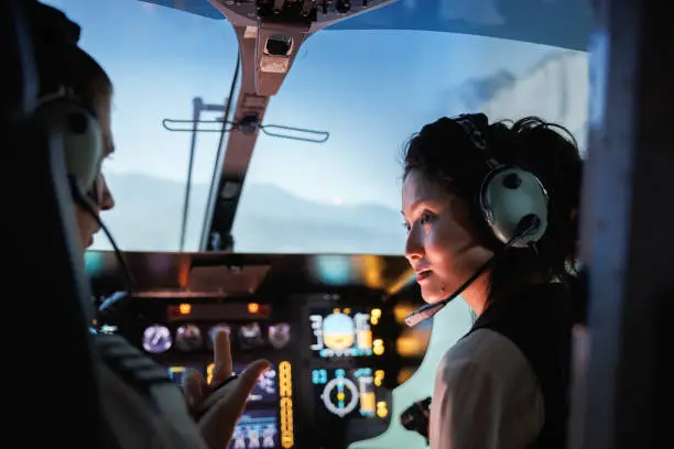 Curso de especialização para aeronave boeing 727 no Ramos